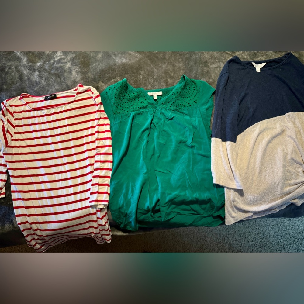 Bundle/lot of 3 Stitch Fix tops M
